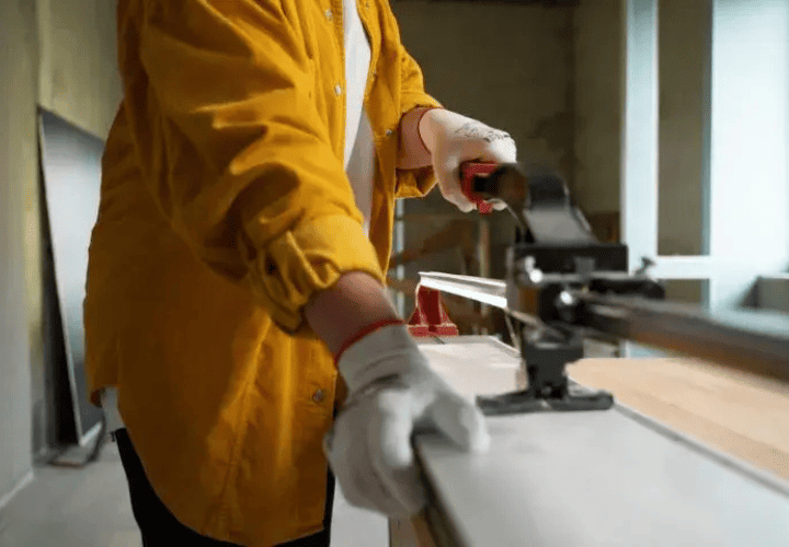 Hydroseal360 expert applying waterproofing solution beneath a kitchen sink to prevent leaks